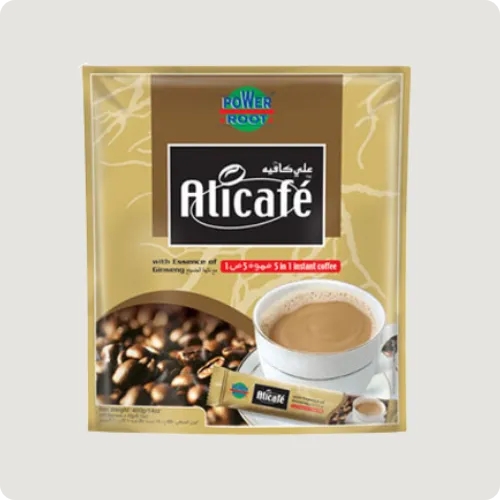 علی کافی طلایی Alicafe (20 عددی)